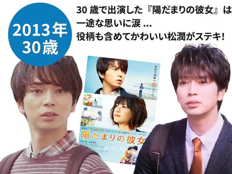 松本潤の若い頃画像18『陽だまりの彼女』に出演