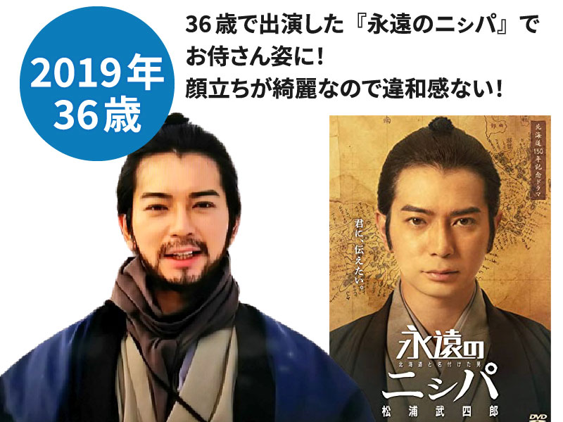 松本潤の若い頃画像24『永遠のニㇱパ〜北海道と名付けた男 松浦武四郎〜』に出演