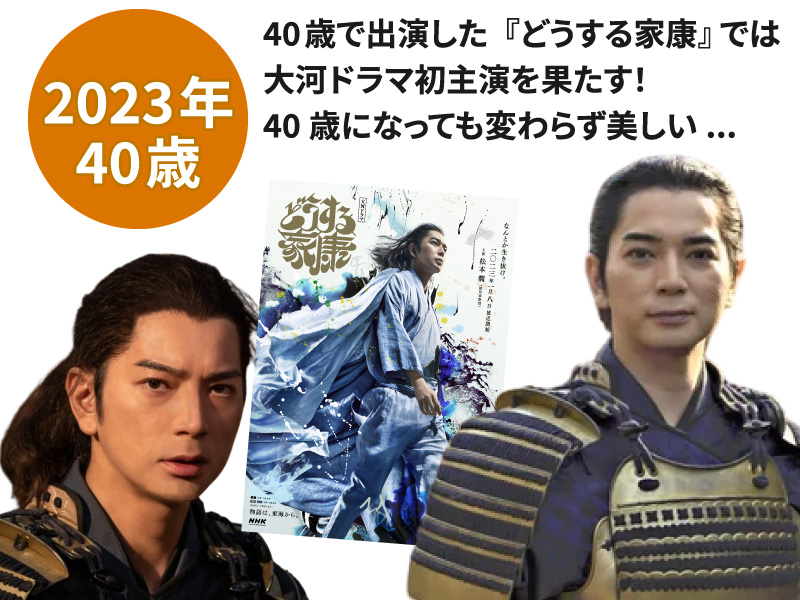 松本潤の若い頃画像28『どうする家康』に出演